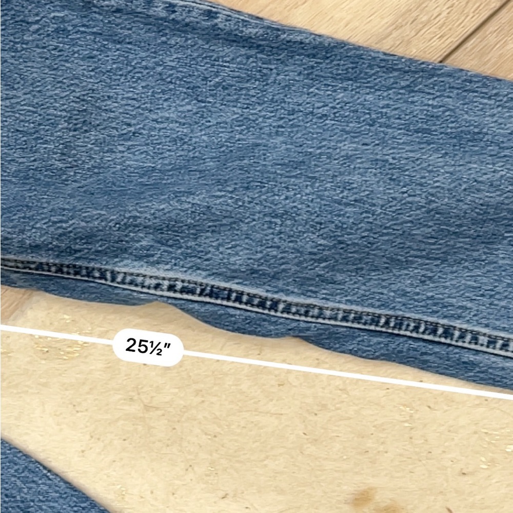 Everlane the high rise cheeky straight jean button fly - Picture 5 of 5